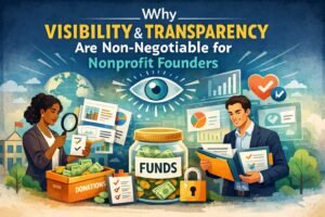 Why Visibility & Transparency Are Non-Negotiable for Nonprofit Founders